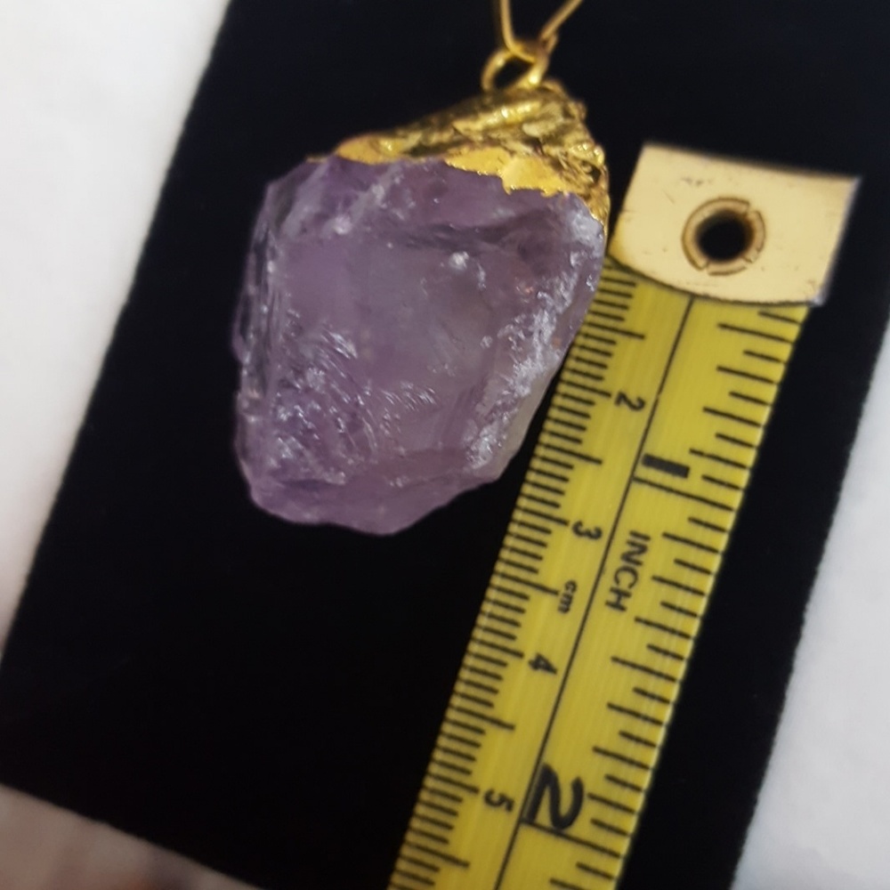 BOGO FREE GENUINE AMETHYST PENDANT